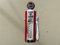 Vintage Hot Rod Fuel Thermometer Miniature Metal Pump Sign