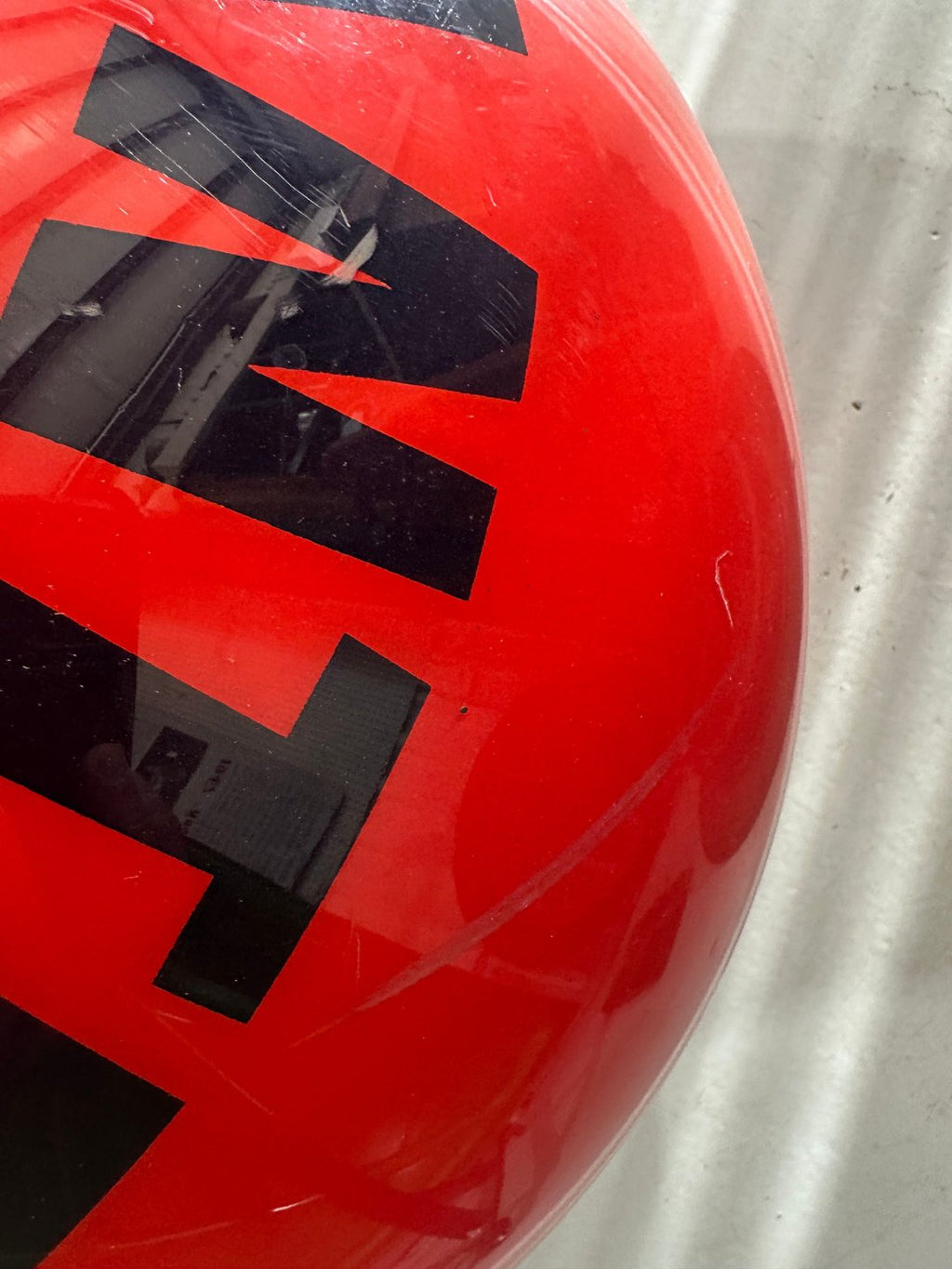 1960s Atlantic Gasoline Red Ball Guaranteed Service Sign
