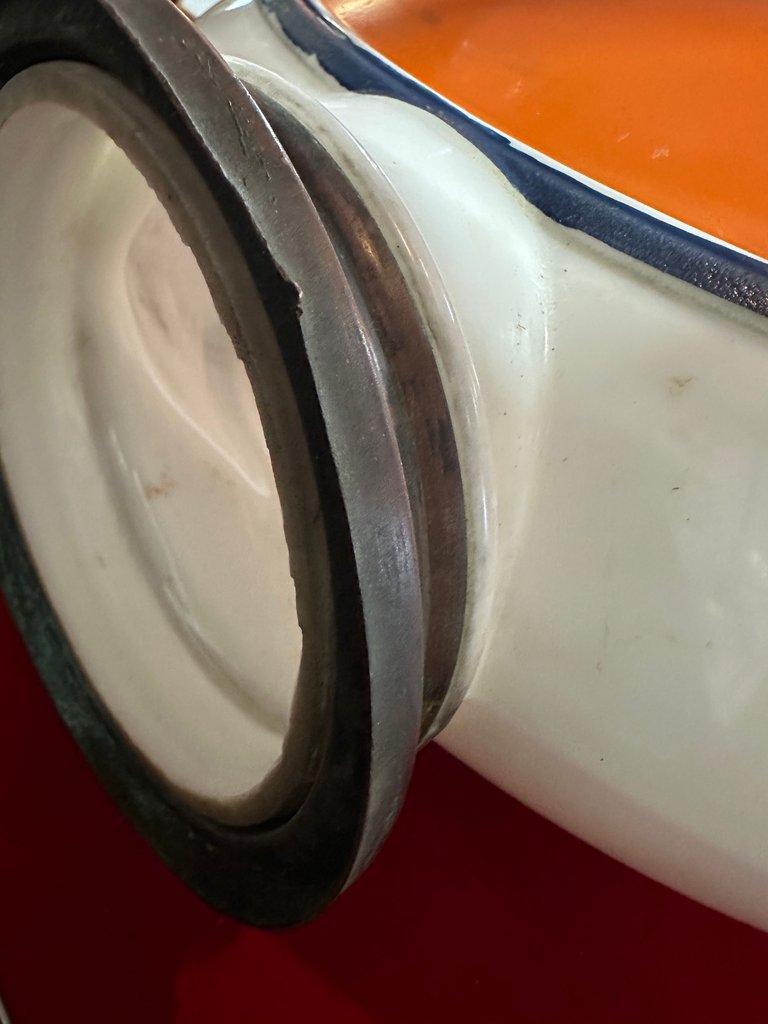 30's Original Gulf Gas Pump Globe