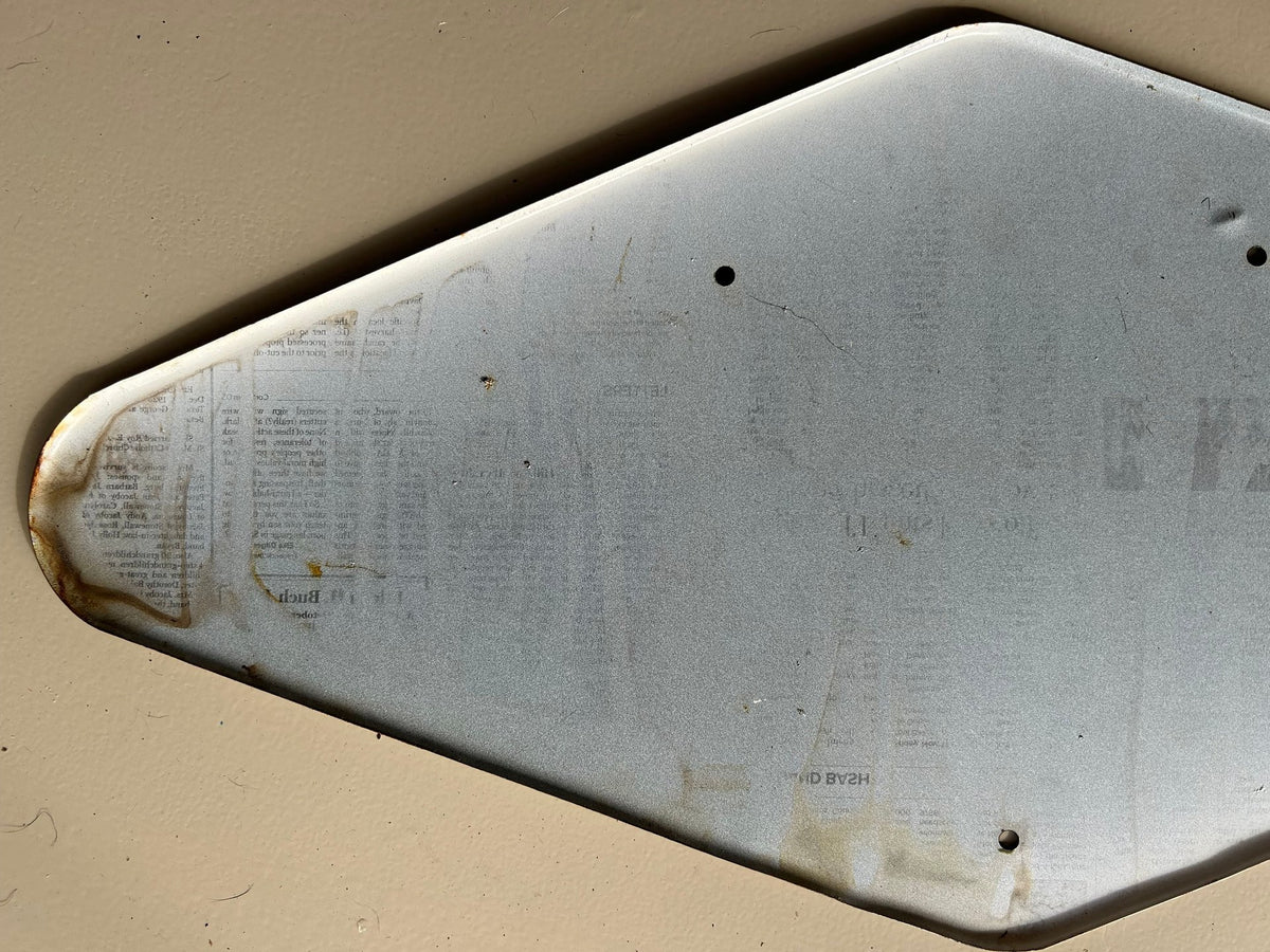 1969 Goodyear Metal Sign