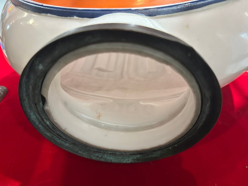 30's Original Gulf Gas Pump Globe