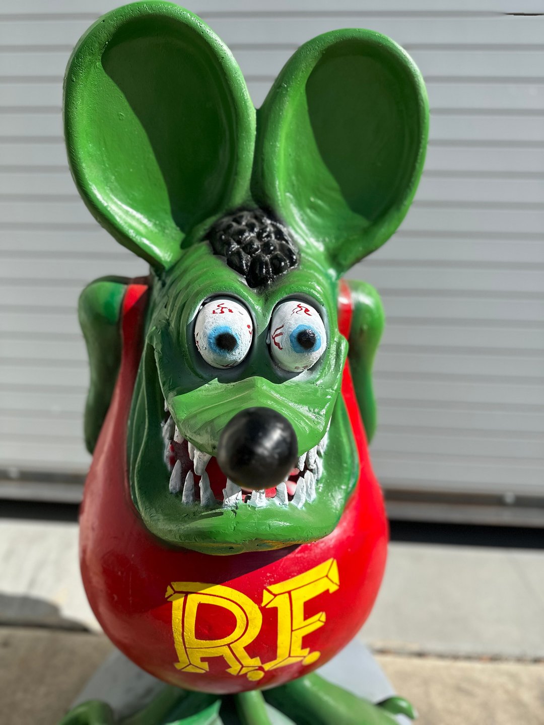 3 ft Tall Rat Fink Statue