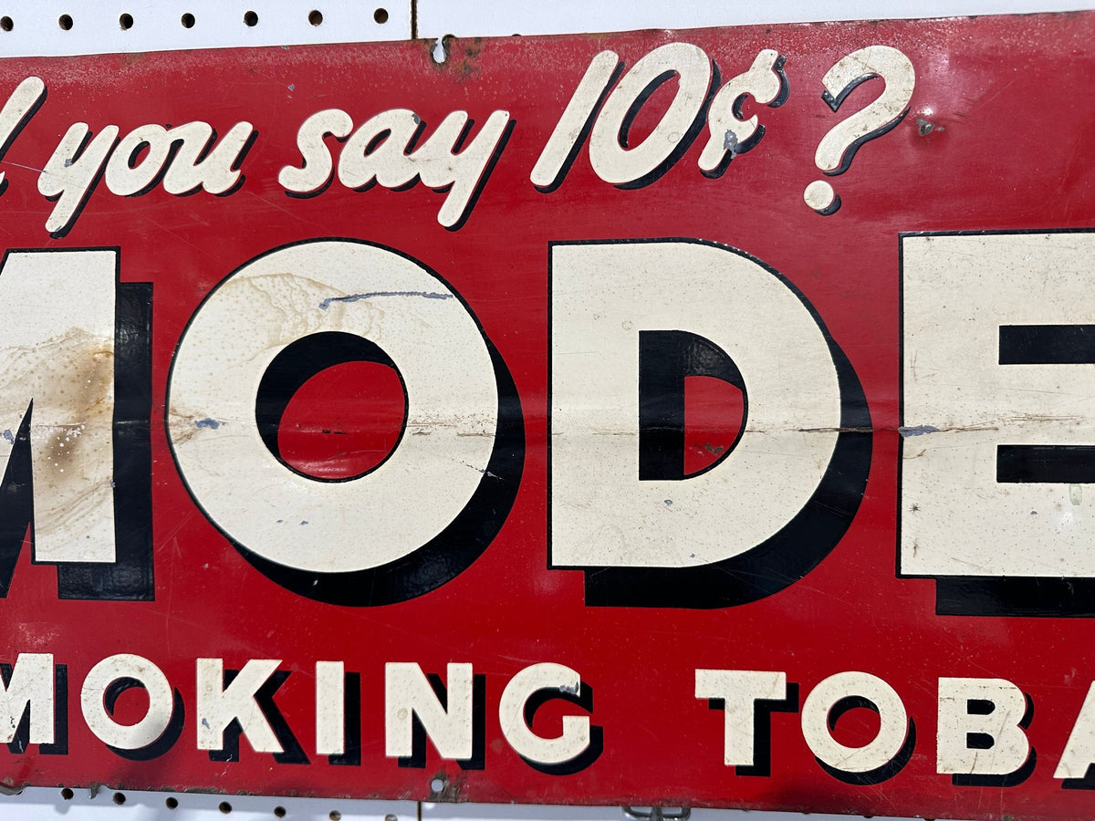 Original Model Smoking Tobacco Tin Sign