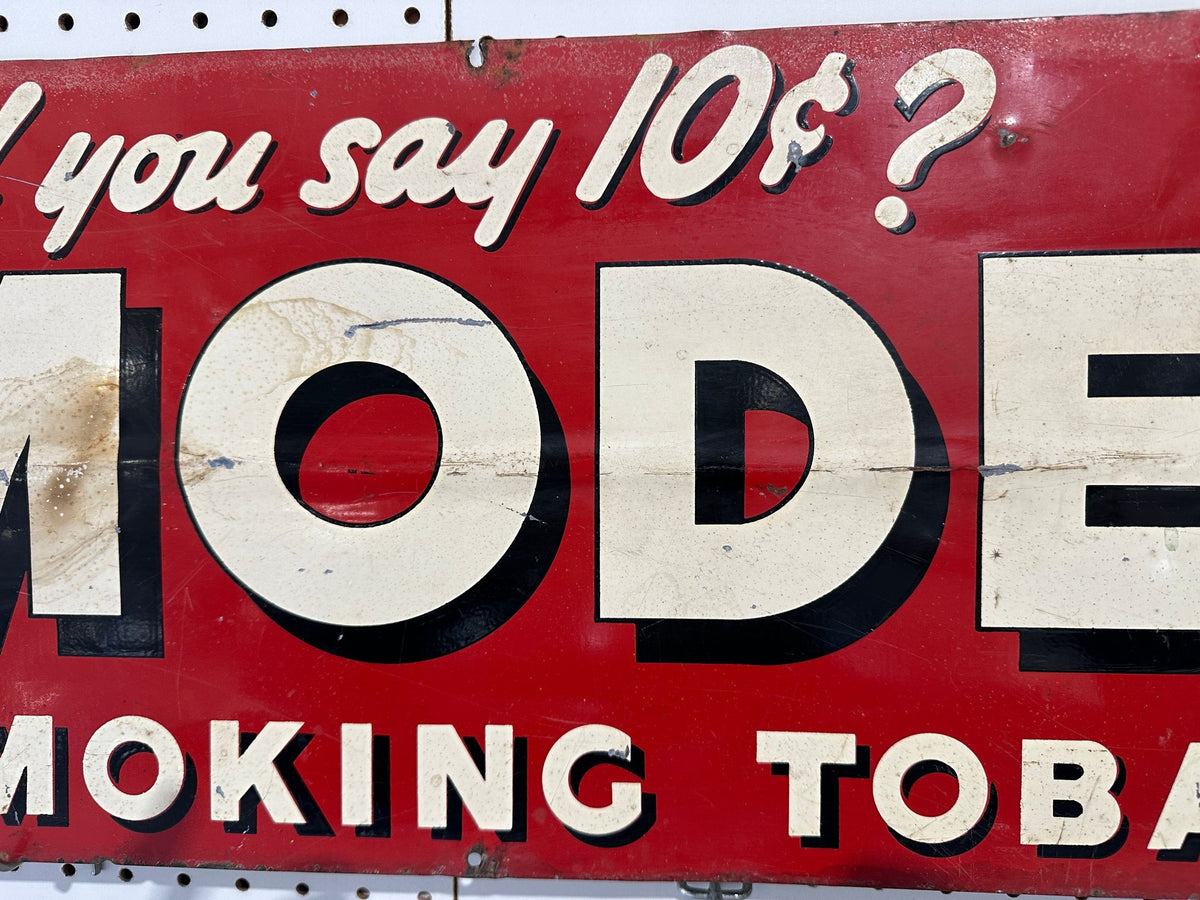 Original Model Smoking Tobacco Tin Sign