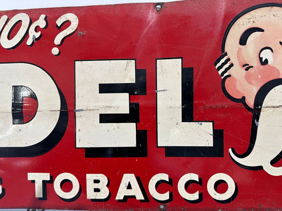 Original Model Smoking Tobacco Tin Sign
