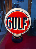 30's Original Gulf Gas Pump Globe