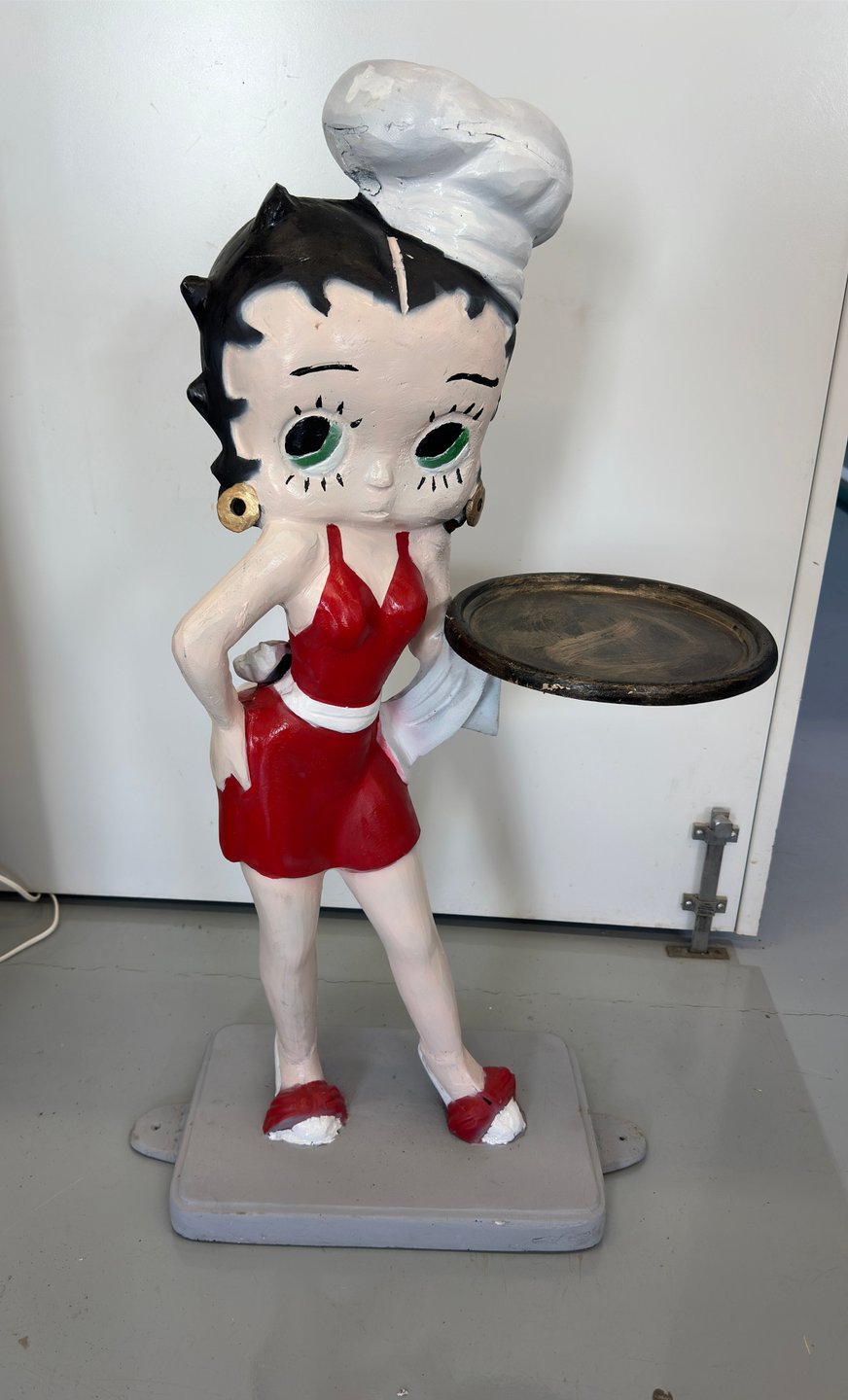 36" Betty Boop Chef Statue