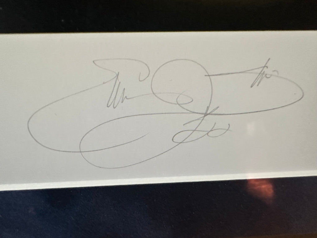 Super Bowl XXVIII Emmitt Smith Signed Limited Print With COA