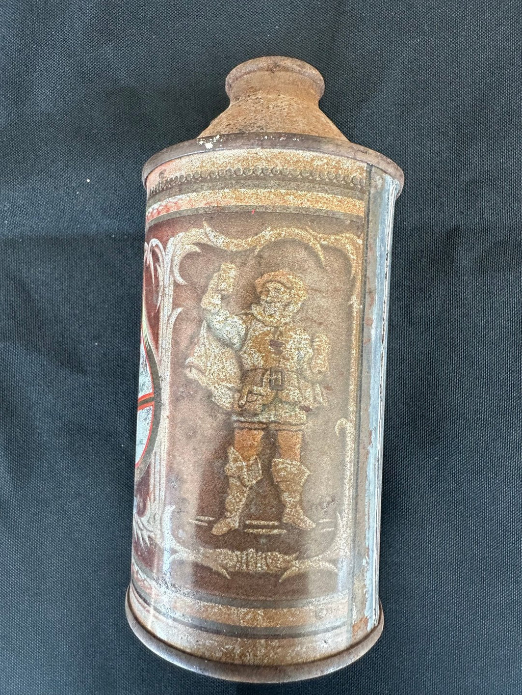 Vintage 40's 50's  Falstaff Cone Top Beer Can
