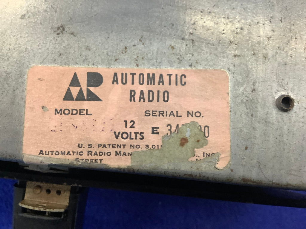 GES-8111-A Automatic Radio 8-Track Tape Player — Vintage 1970s In-Dash Unit