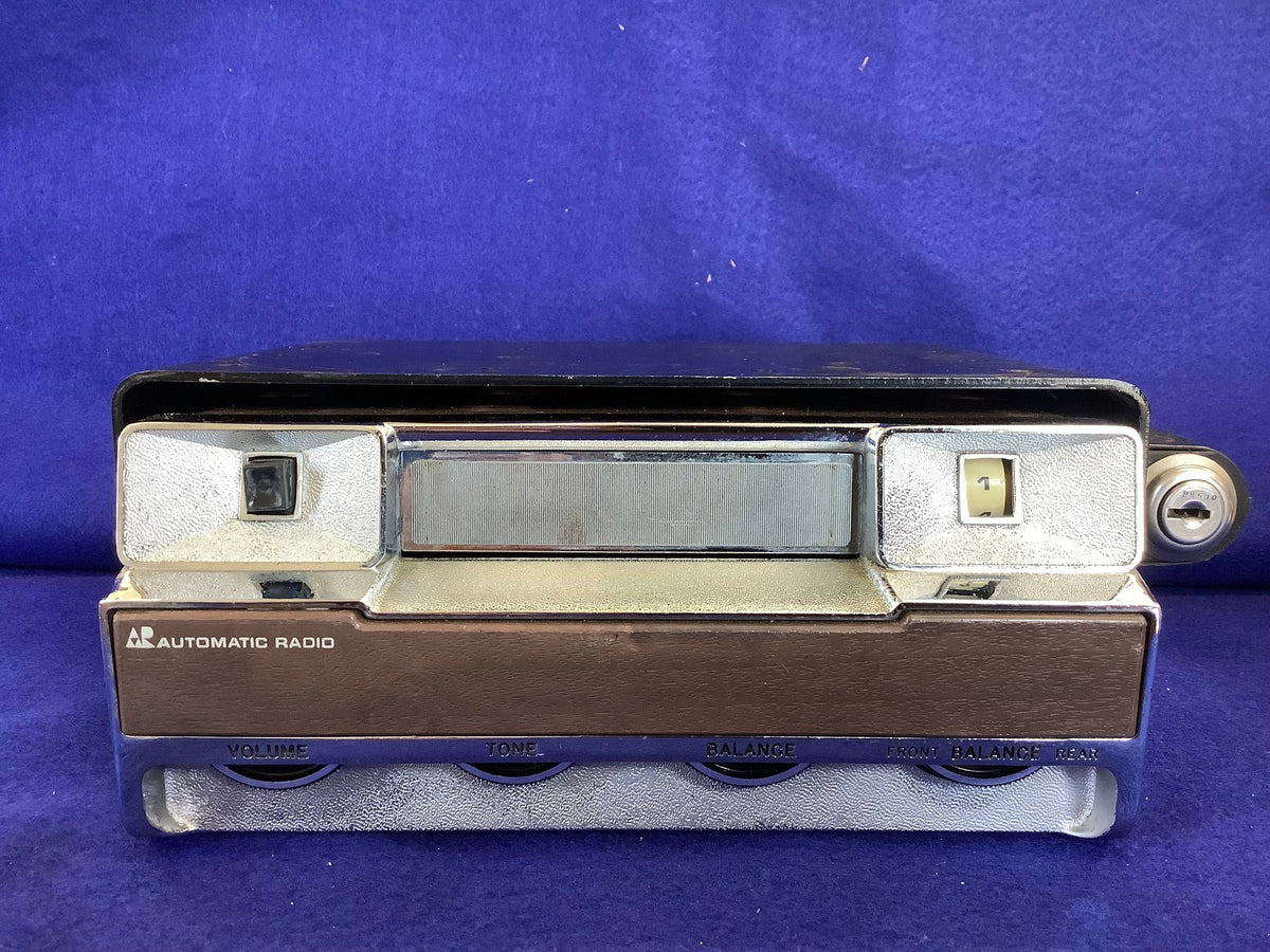 GES-8111-A Automatic Radio 8-Track Tape Player — Vintage 1970s In-Dash Unit