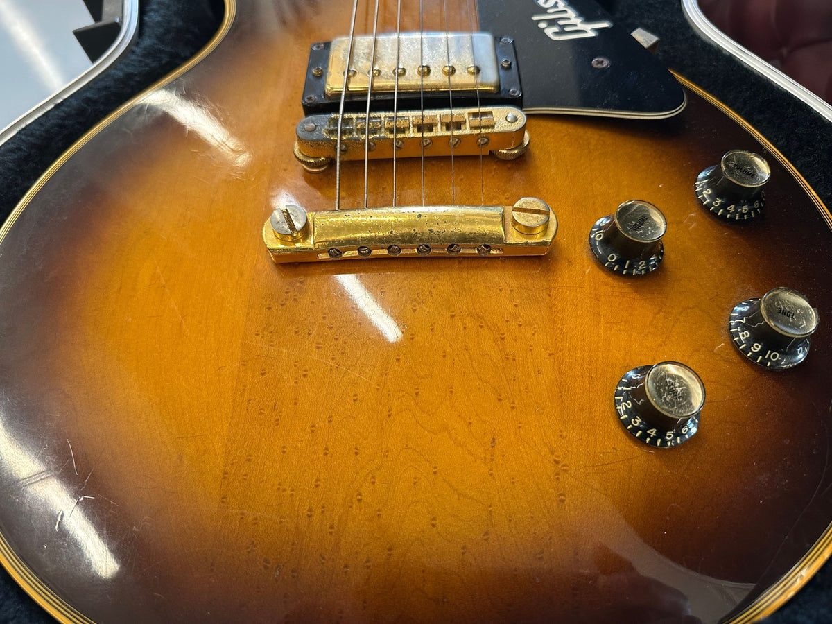 1978 Gibson Tobacco Burst Les Paul Custom Guitar