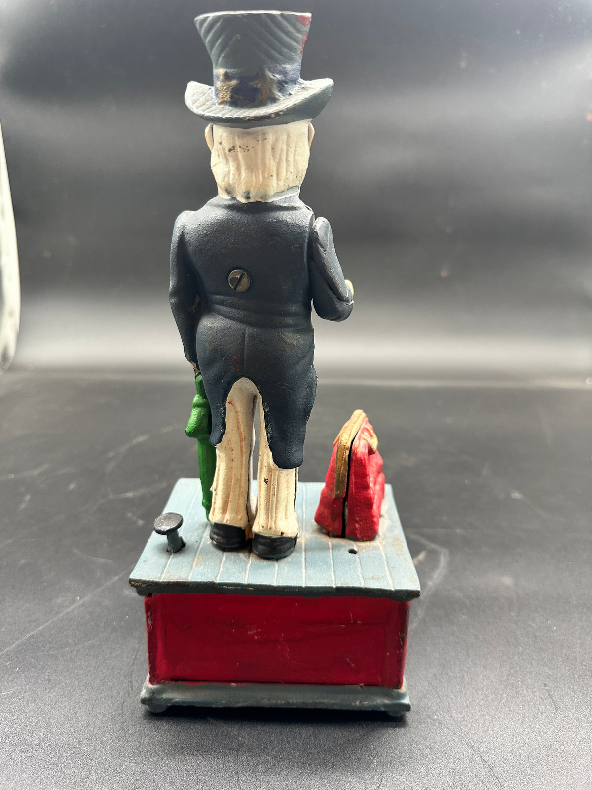 Uncle Sam Mechanical Bank – Book of Knowledge Series, c. 1950s