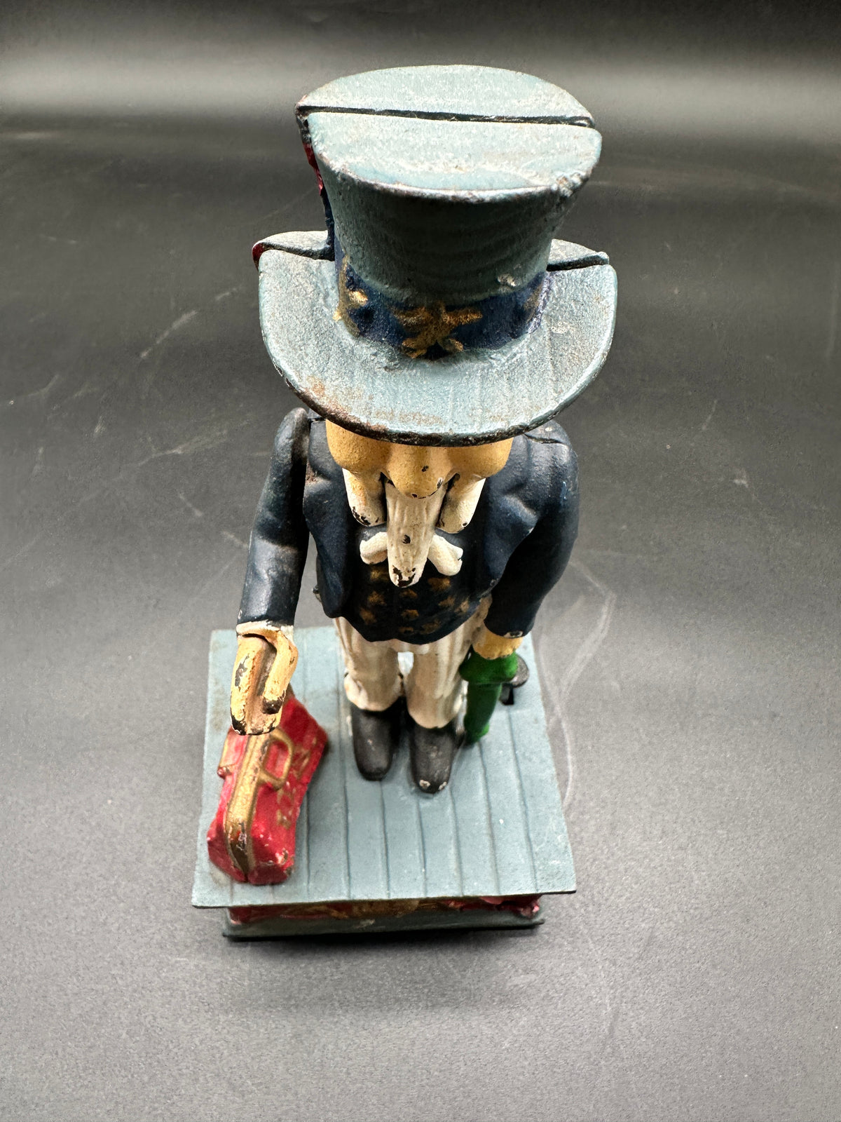 Uncle Sam Mechanical Bank – Book of Knowledge Series, c. 1950s