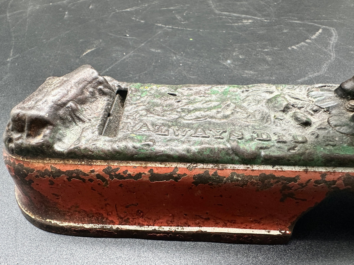 "I Always Did 'Spise a Mule" – Jockey Over Mechanical Bank by J & E Stevens, c. 1879