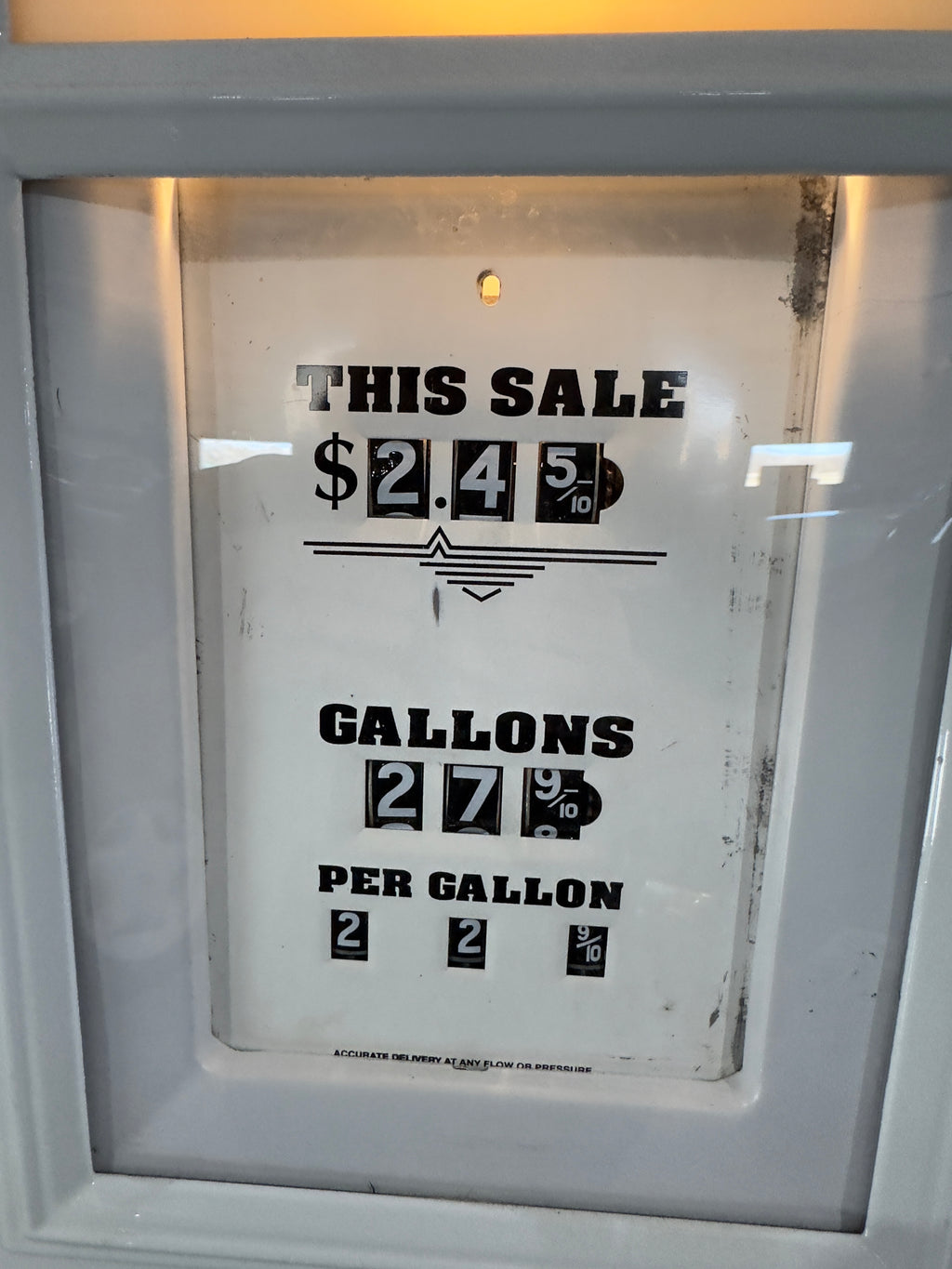 Restored Wayne Texaco Fire Cheif Gas Pump