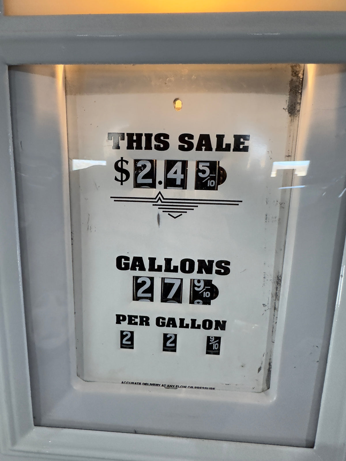 Restored Wayne Texaco Fire Cheif Gas Pump