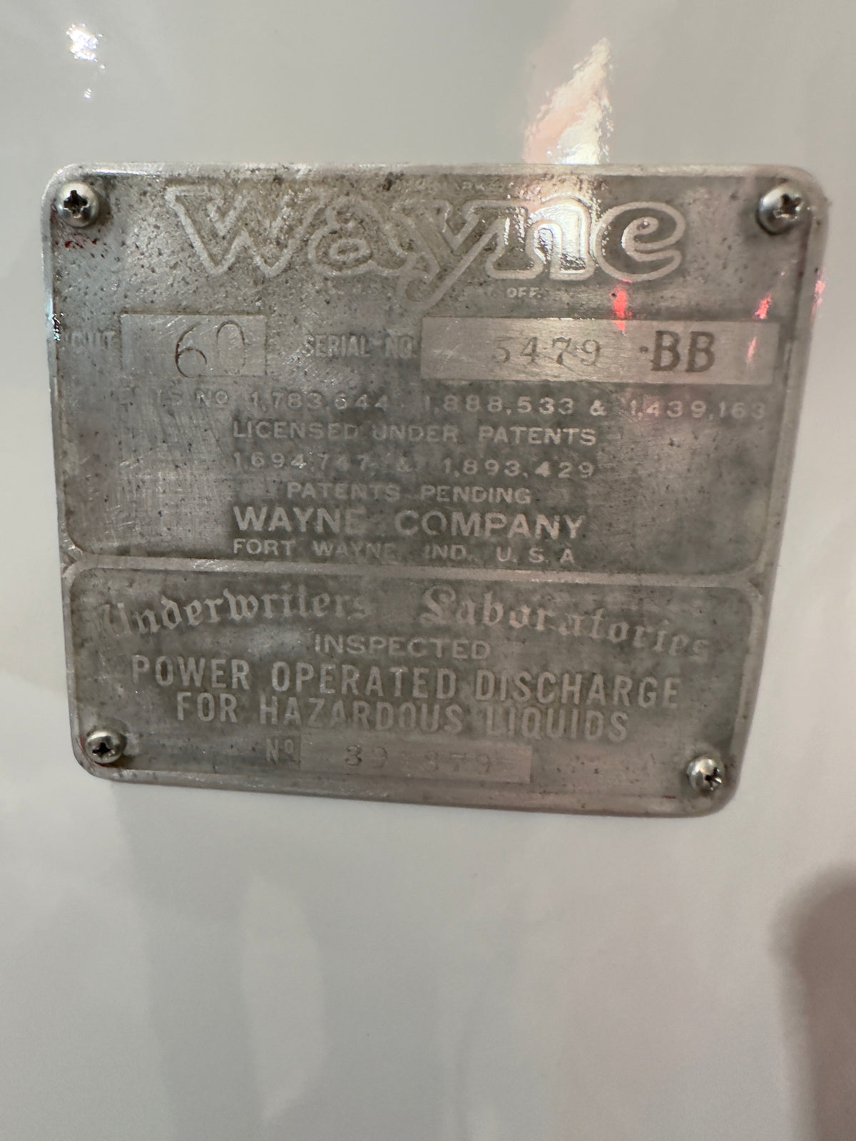 Restored Wayne Texaco Fire Cheif Gas Pump