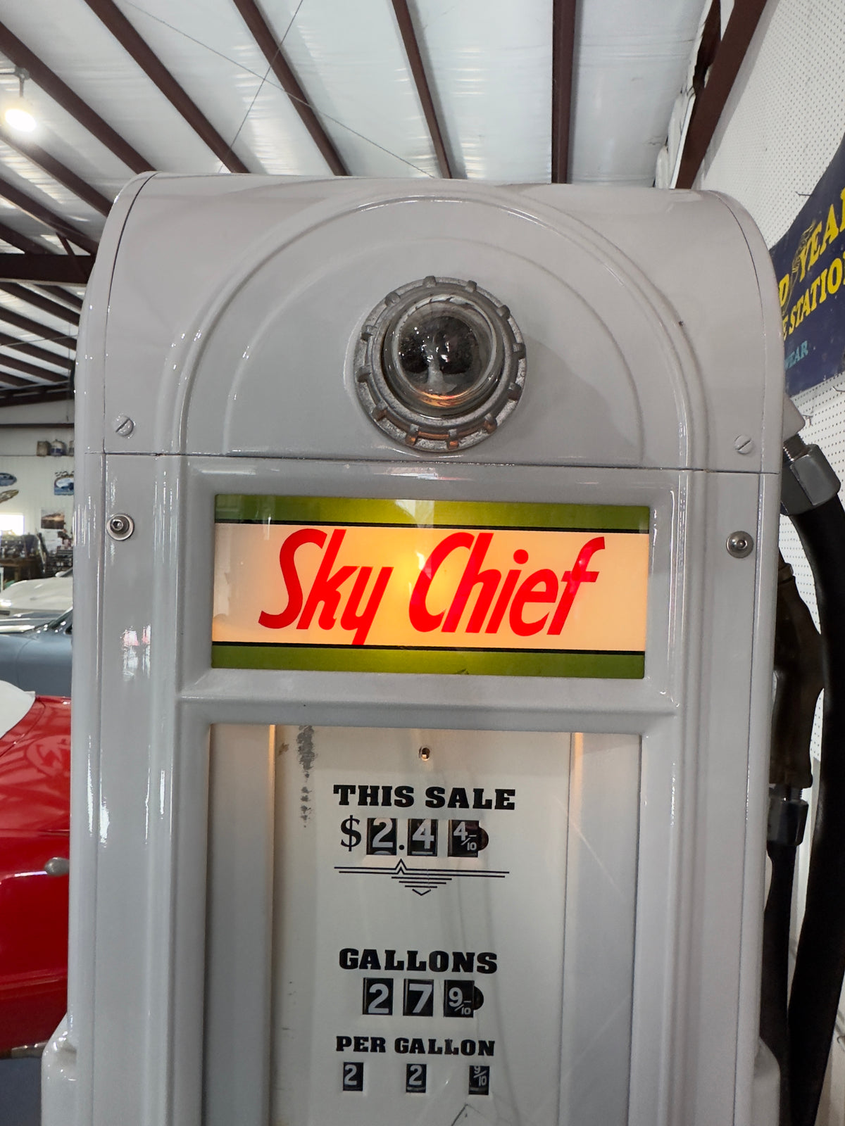 Restored Wayne Texaco Fire Cheif Gas Pump