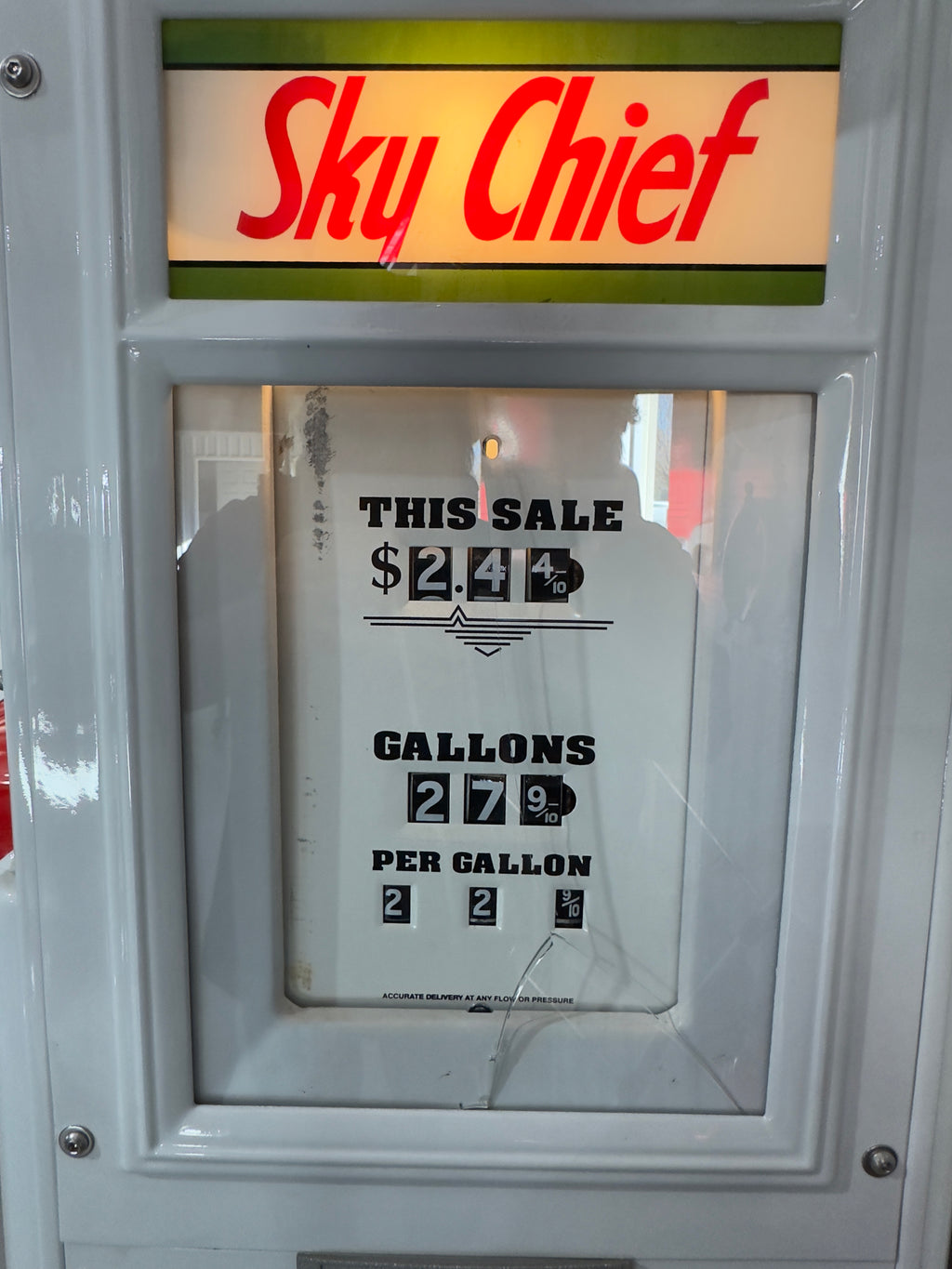 Restored Wayne Texaco Fire Cheif Gas Pump