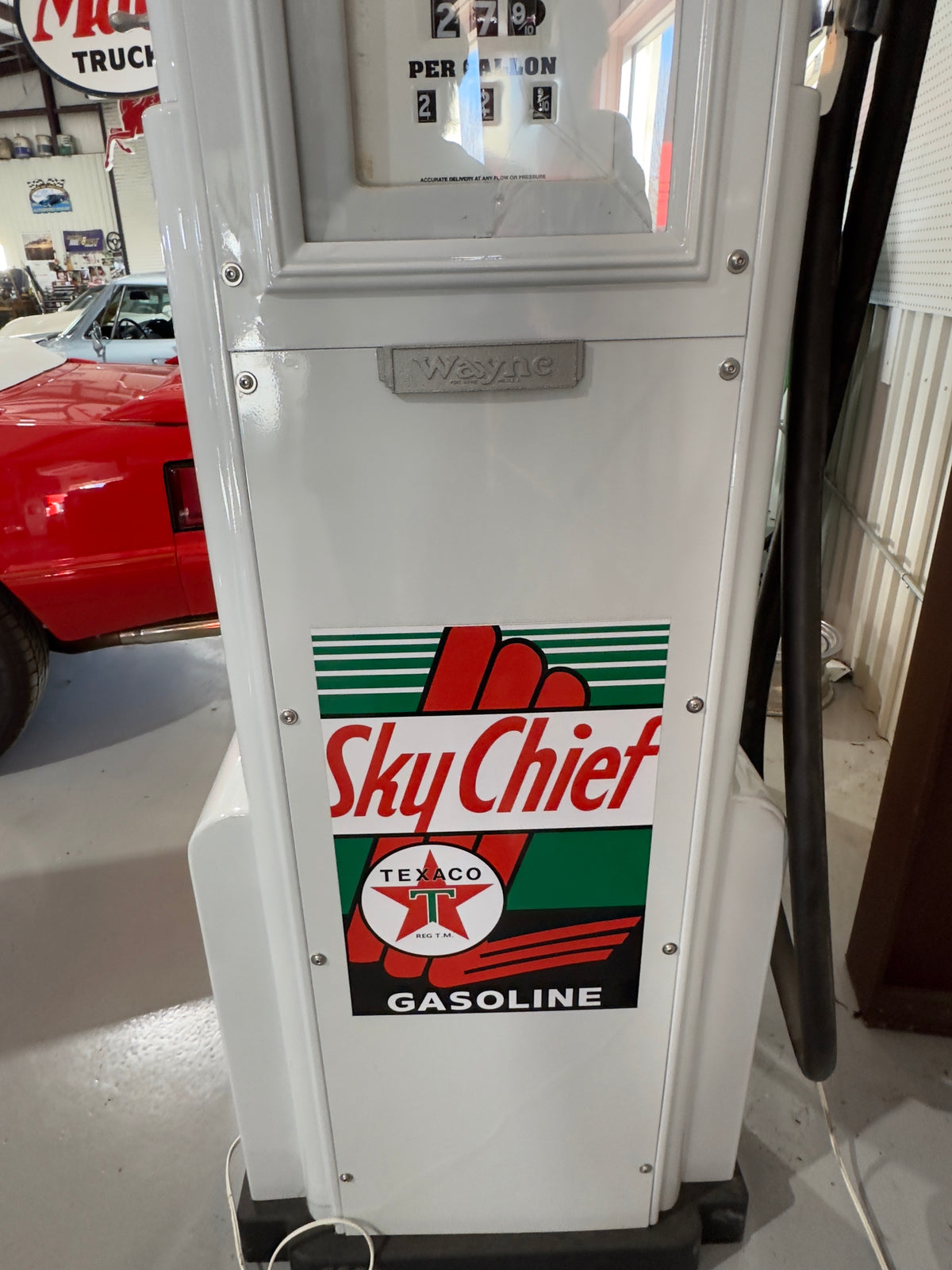 Restored Wayne Texaco Fire Cheif Gas Pump