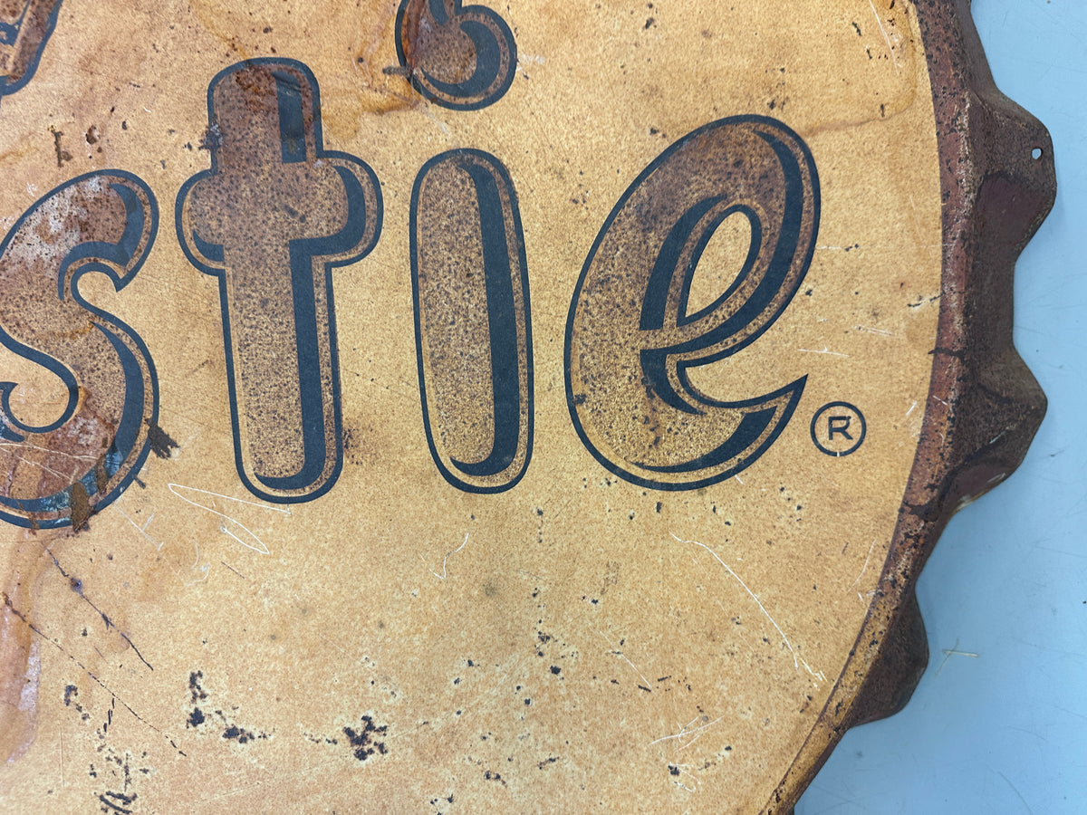 Vintage Frostie Root Beer Bottle Cap Sign