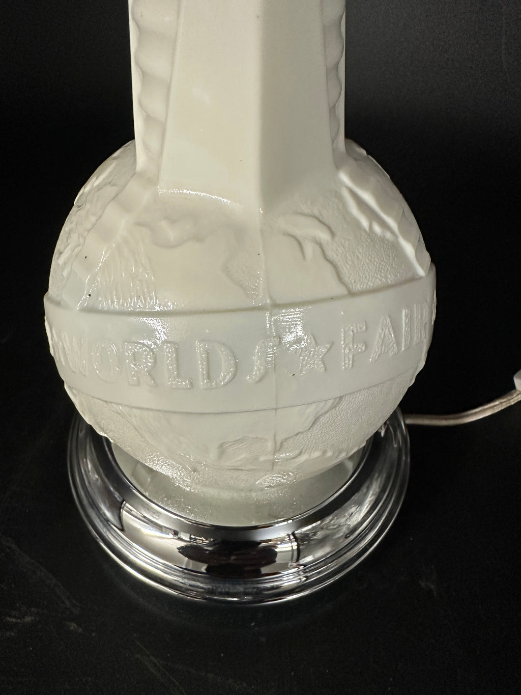 1980’s Derico or Sarsaparilla Deco Design 1939 Worls Fair DC-3 Lamp
