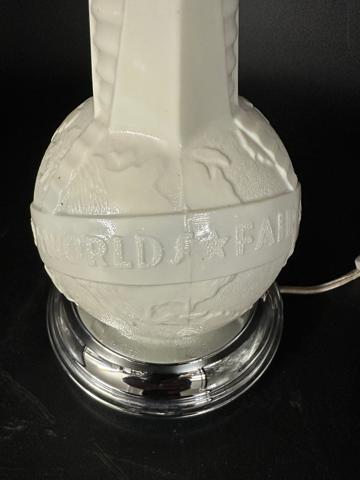 1980’s Derico or Sarsaparilla Deco Design 1939 Worls Fair DC-3 Lamp