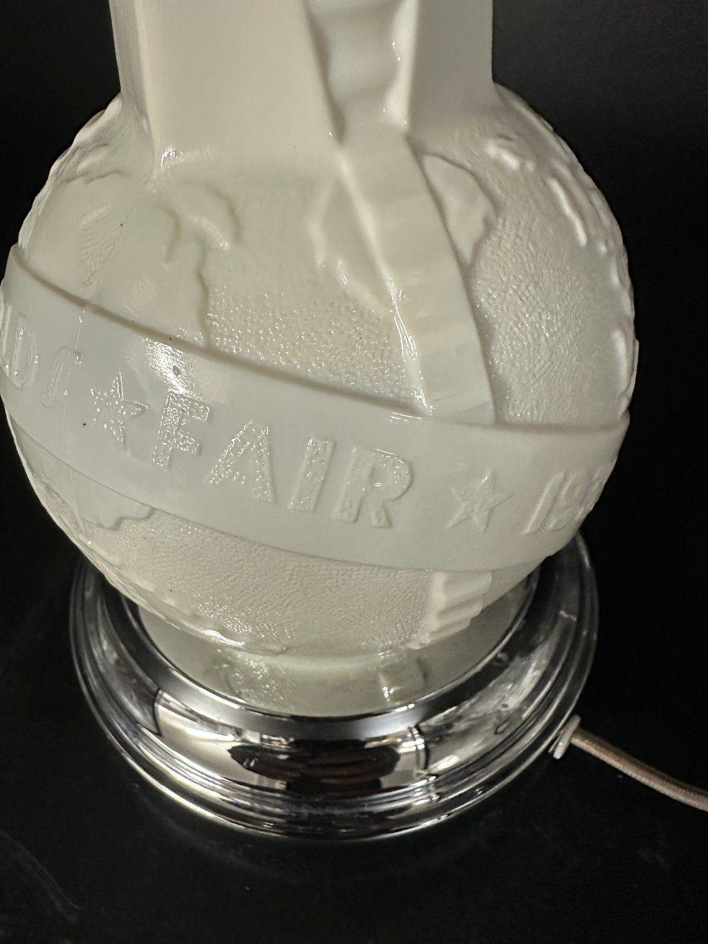 1980’s Derico or Sarsaparilla Deco Design 1939 Worls Fair DC-3 Lamp