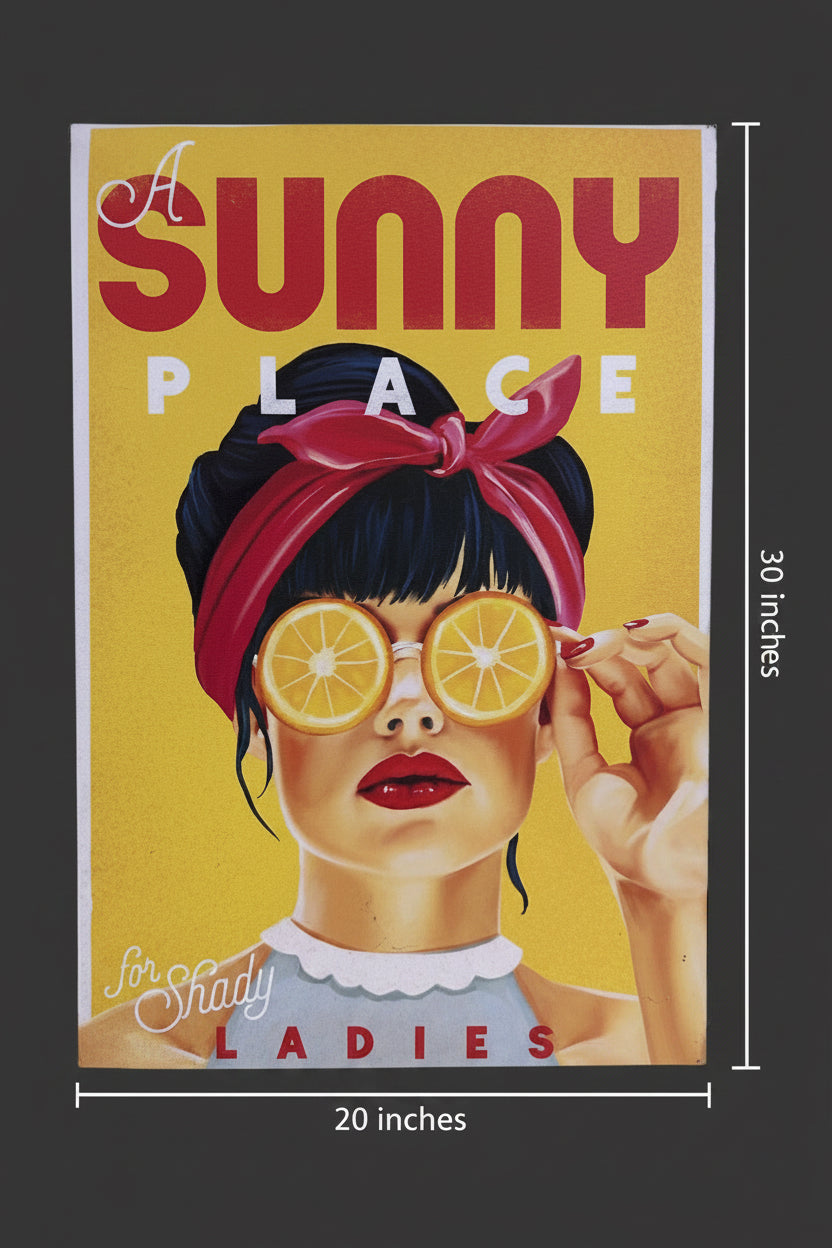 Sunny Shady Lady Wall Art by The Whiskey Ginger