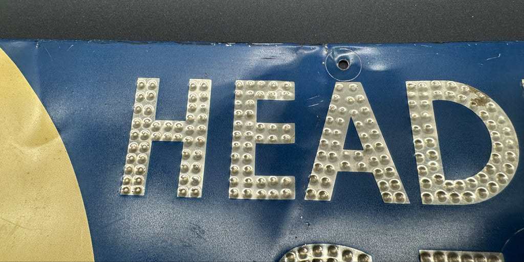 1940s–50s Tung-Sol Sealed Beam Lamp Sign — Original, Not a Reproduction