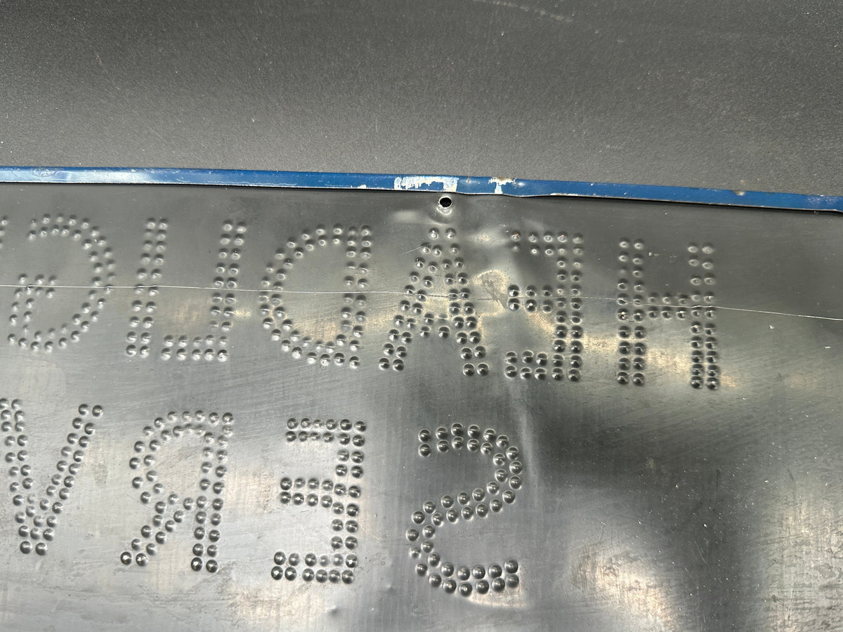 1940s–50s Tung-Sol Sealed Beam Lamp Sign — Original, Not a Reproduction