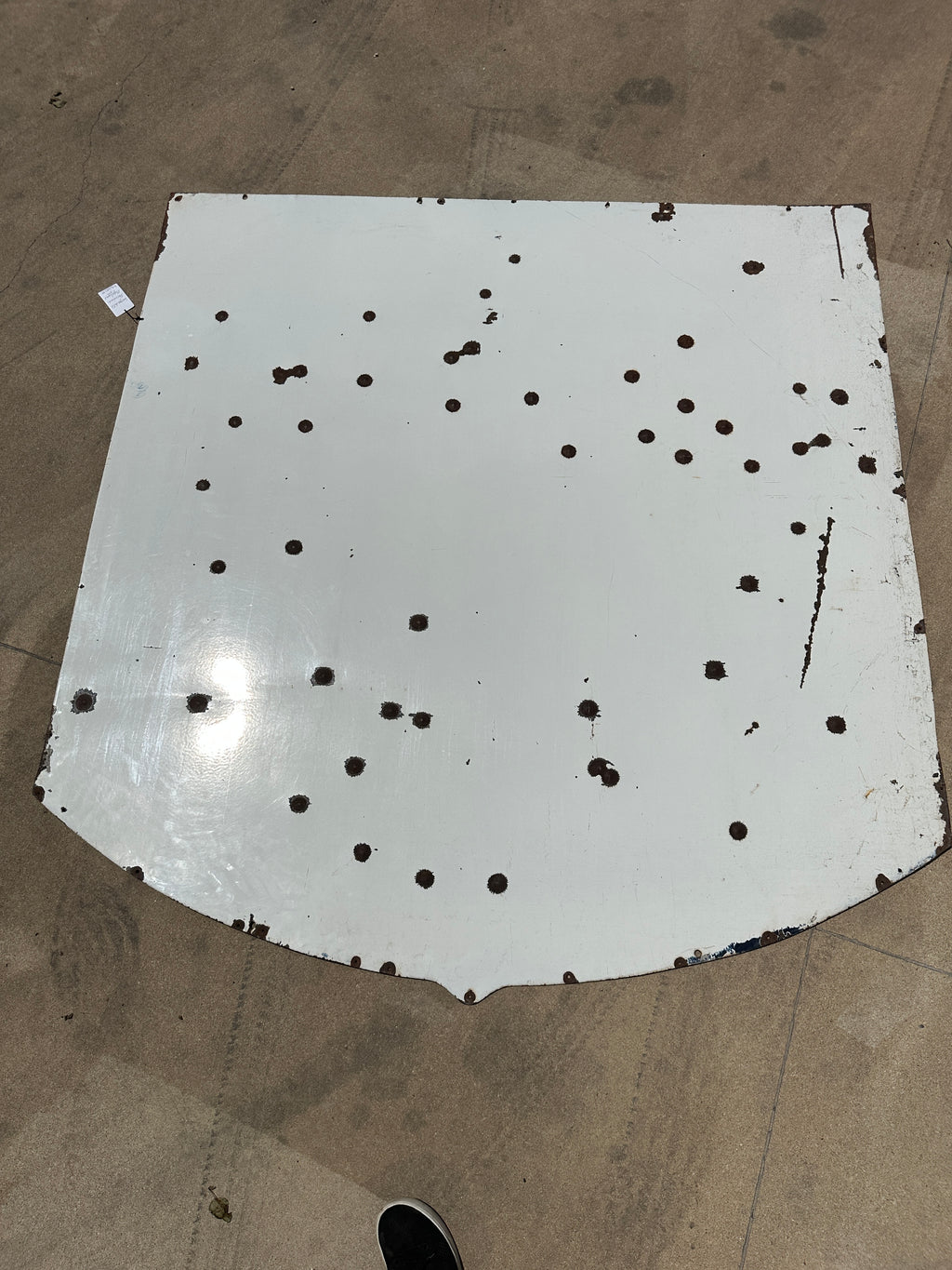 Single Sided Pegasus Mobilgas Porcelian 6ft Sign