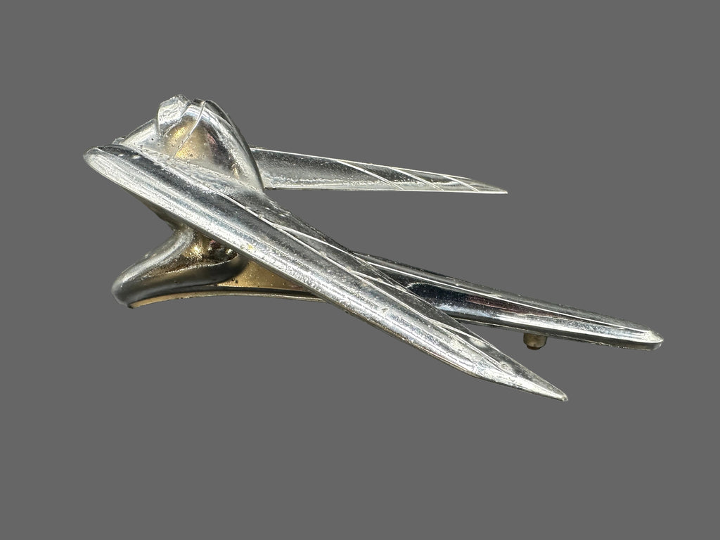 1952 Nash “Flying Lady” Hood Ornament – George Petty Design, OEM #3114126