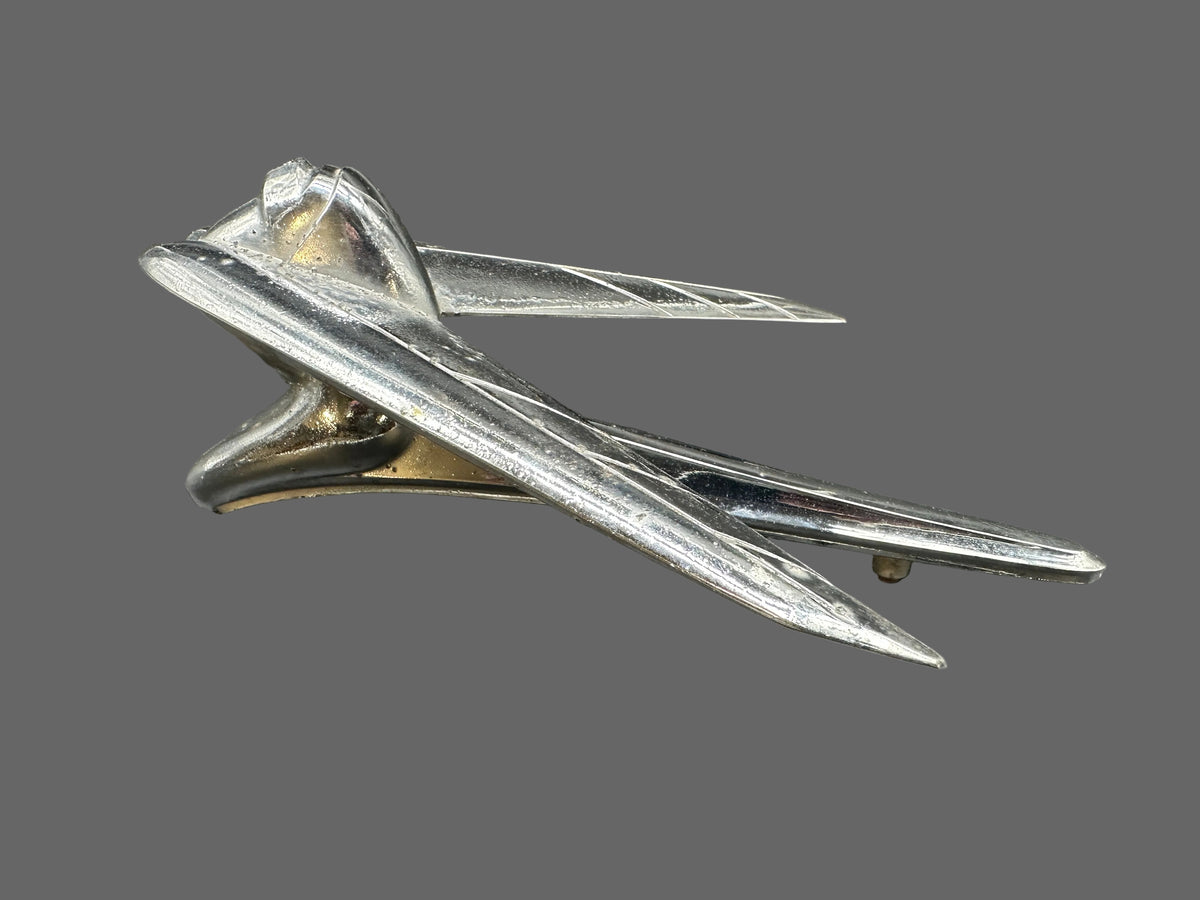 1952 Nash “Flying Lady” Hood Ornament – George Petty Design, OEM #3114126