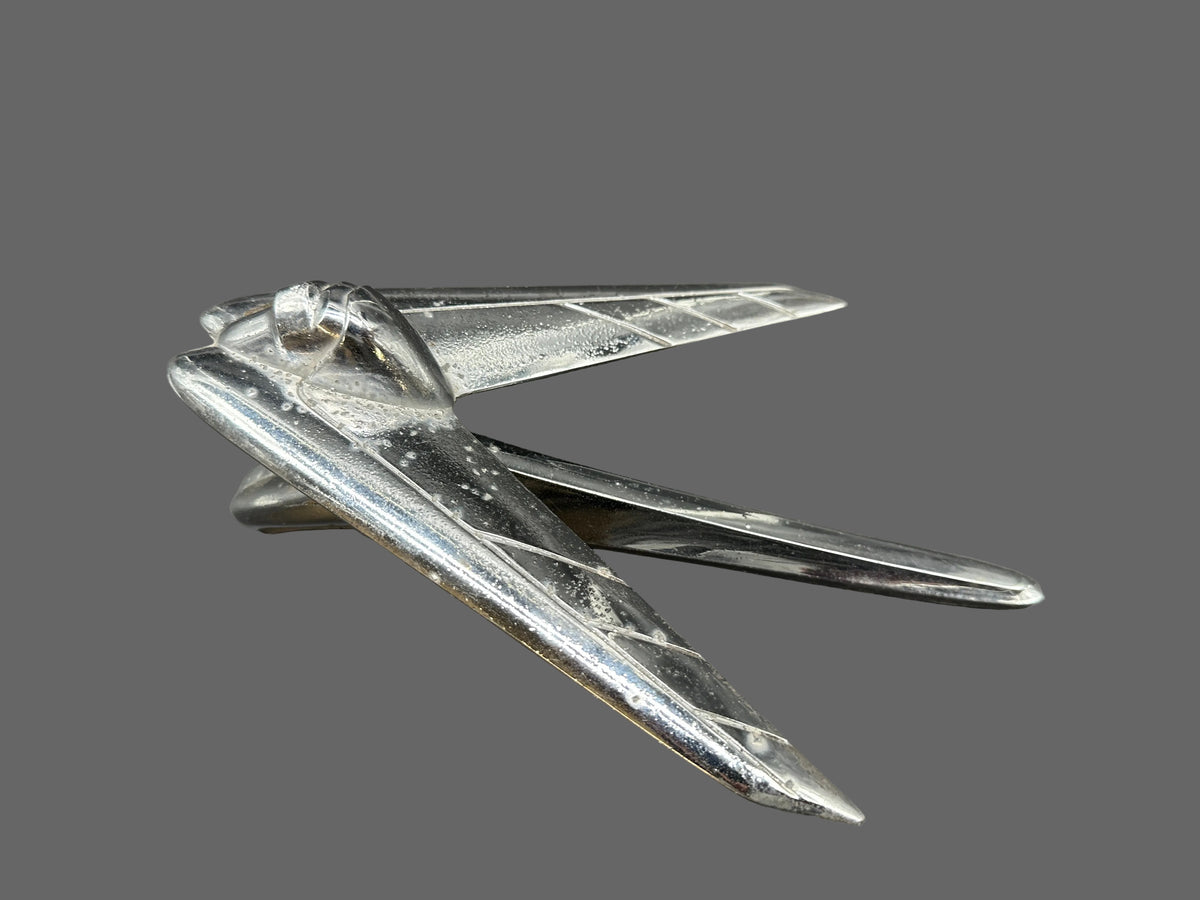 1952 Nash “Flying Lady” Hood Ornament – George Petty Design, OEM #3114126