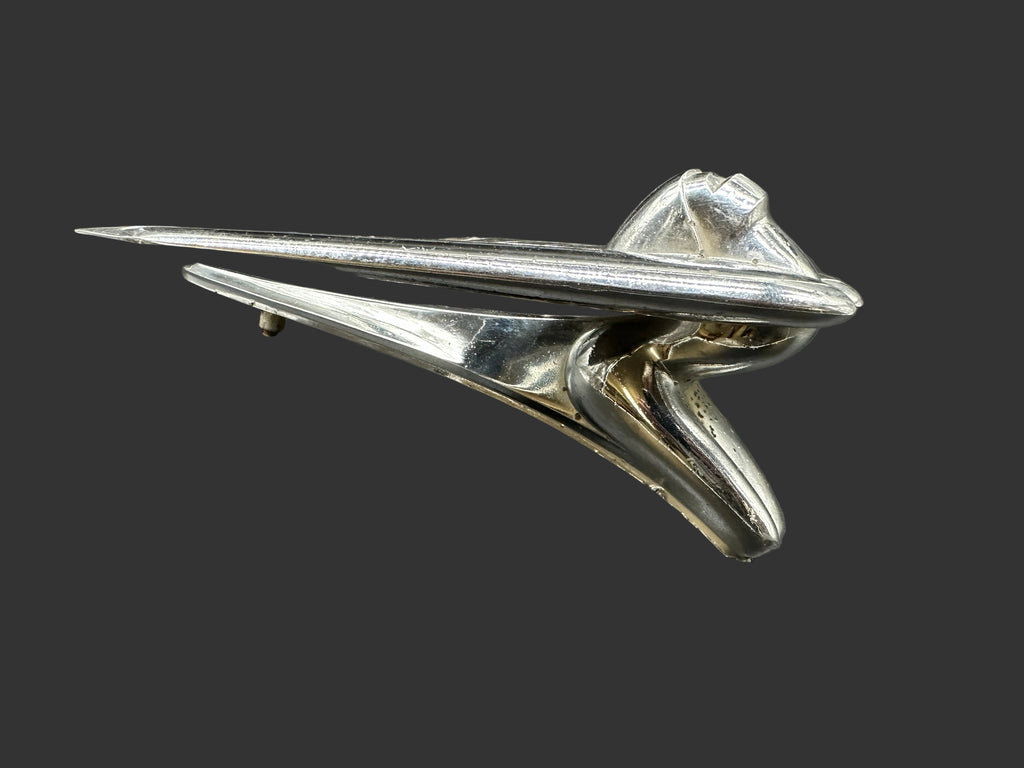 1952 Nash “Flying Lady” Hood Ornament – George Petty Design, OEM #3114126