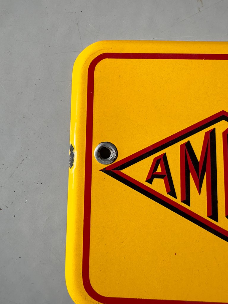 AMCOT Porcelain Sign – American Manufacturing Co of Texas