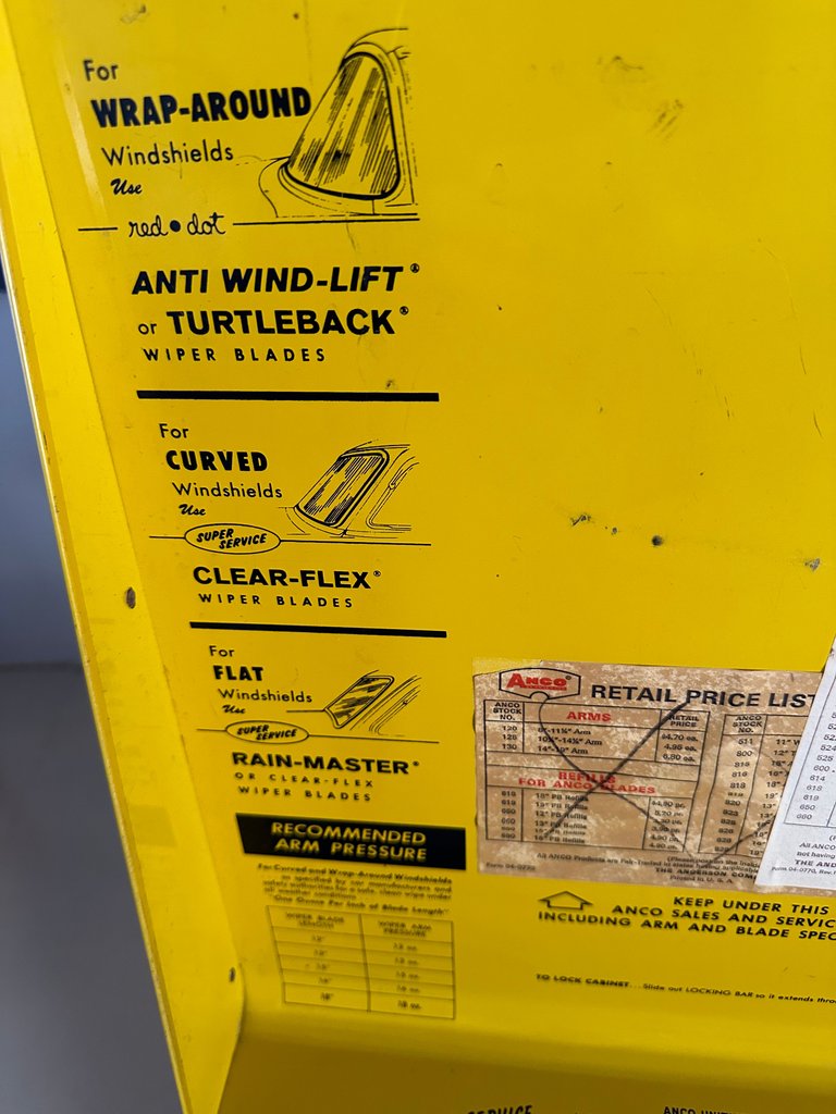 Anco Wiper Blade Display Case