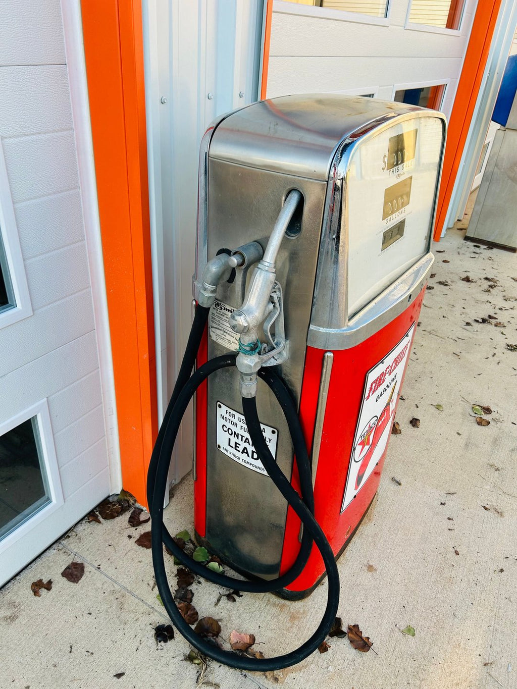 A.O. Smith Model 480 Texaco Fire Chief Gas Pump — Circa 1959