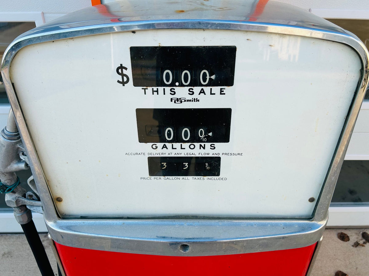 A.O. Smith Model 480 Texaco Fire Chief Gas Pump — Circa 1959