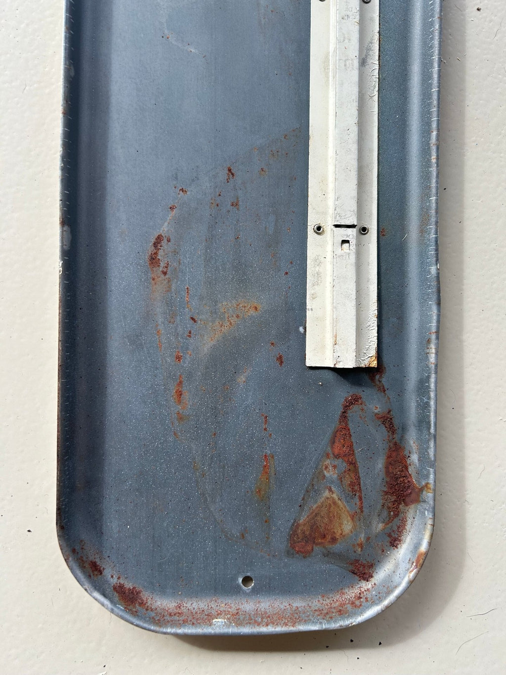 BIRELEY'S TIN Thermometer sign DATED 1959 16" x 6"