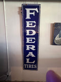 Federal Tires Porcelain Sign