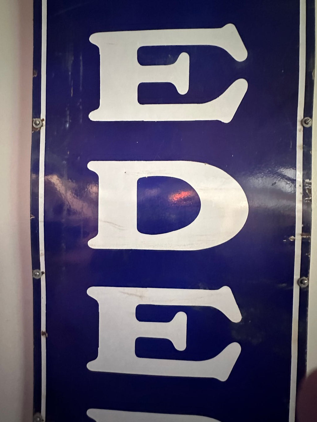 Federal Tires Porcelain Sign