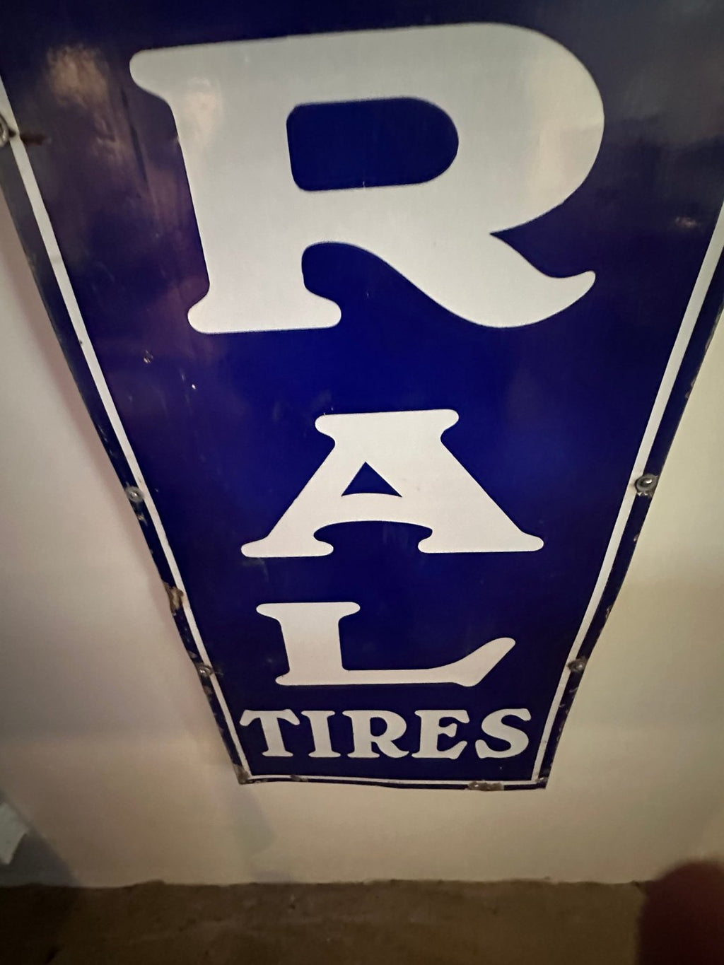 Federal Tires Porcelain Sign