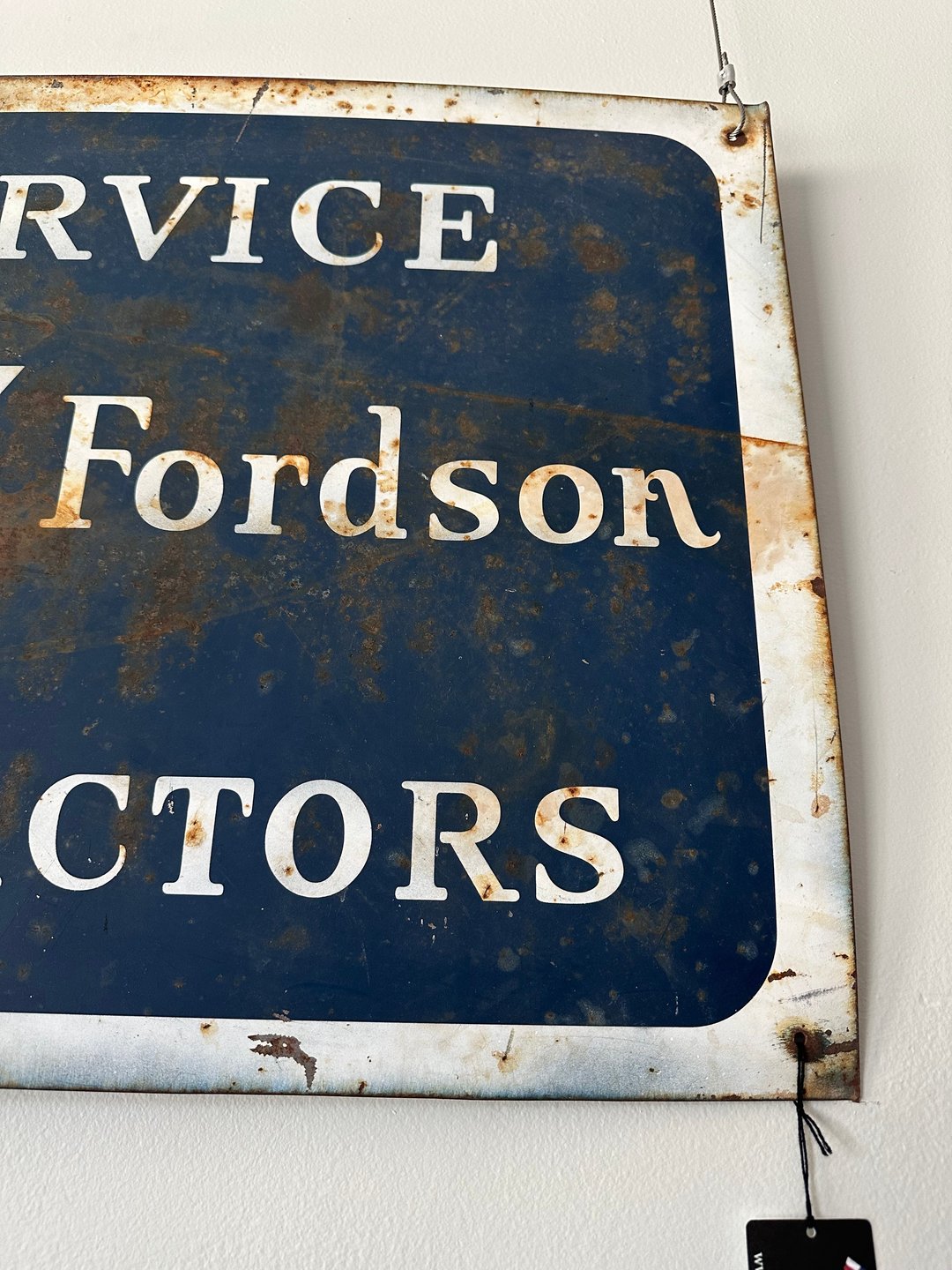 Ford Car Truck and Tractor Metal Sign