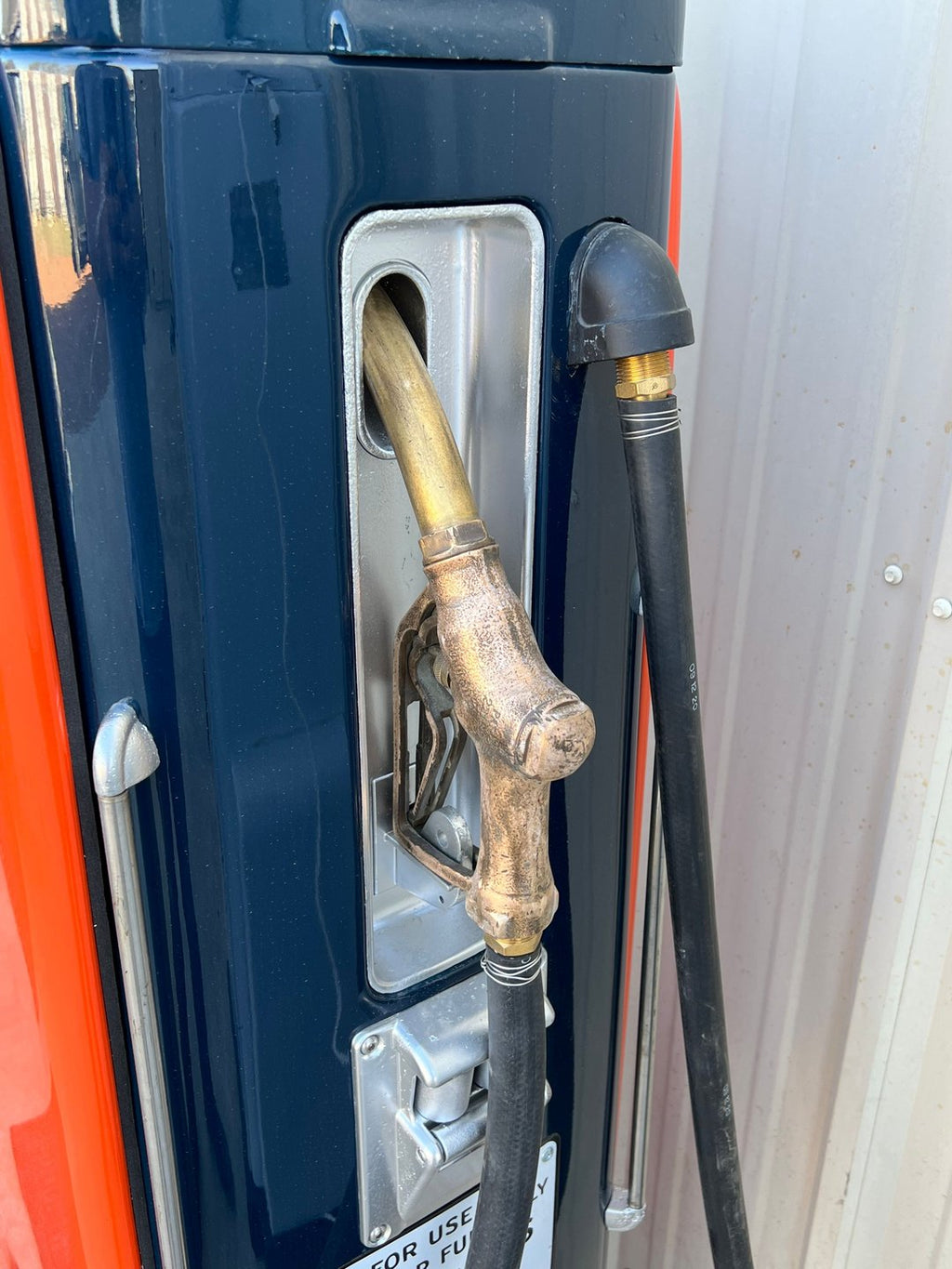 Restored Martin Schwartz Model 80 Gulf Gasoline Pump