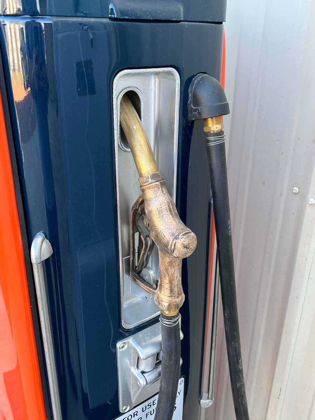 Restored Martin Schwartz Model 80 Gulf Gasoline Pump