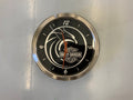 Vintage Harley-Davidson Bulova Clock – Black & Silver