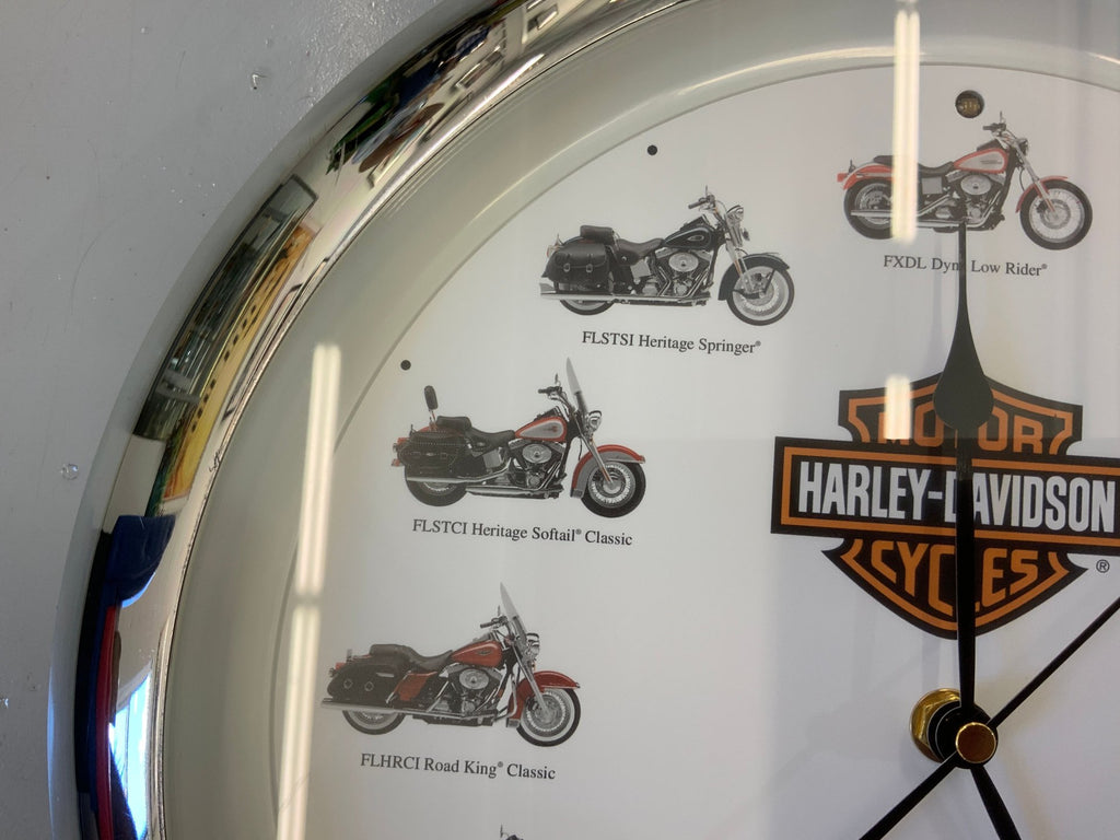 Harley-Davidson Hourly Engine Noise Clock